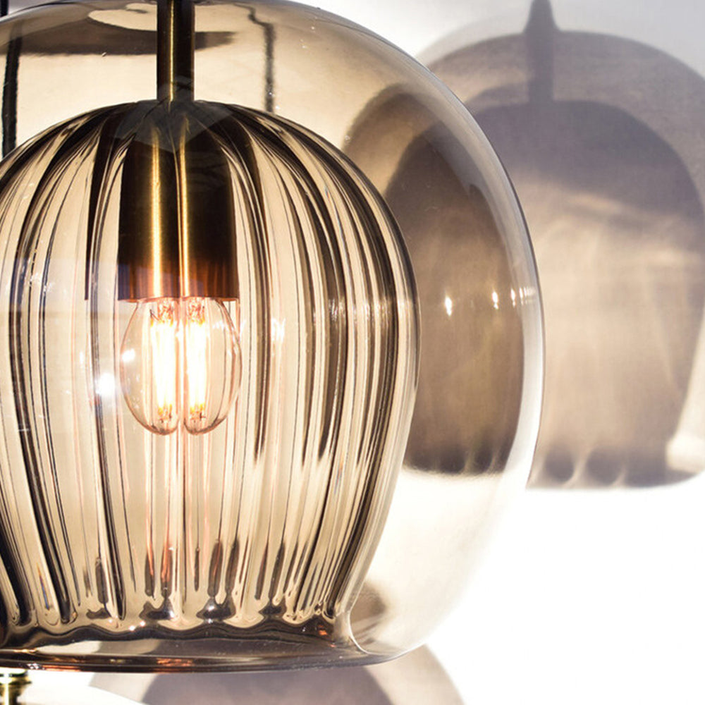 Elegancki Szklana lampa wisząca kula