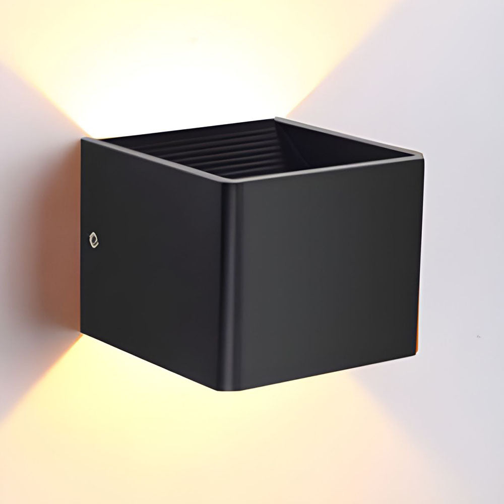 Moderne Cube wandlamp