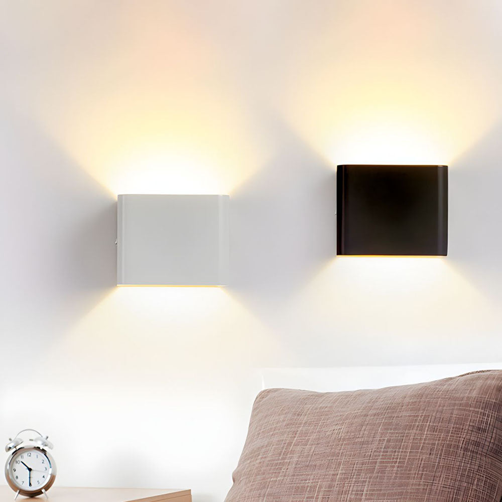 Moderne Cube wandlamp