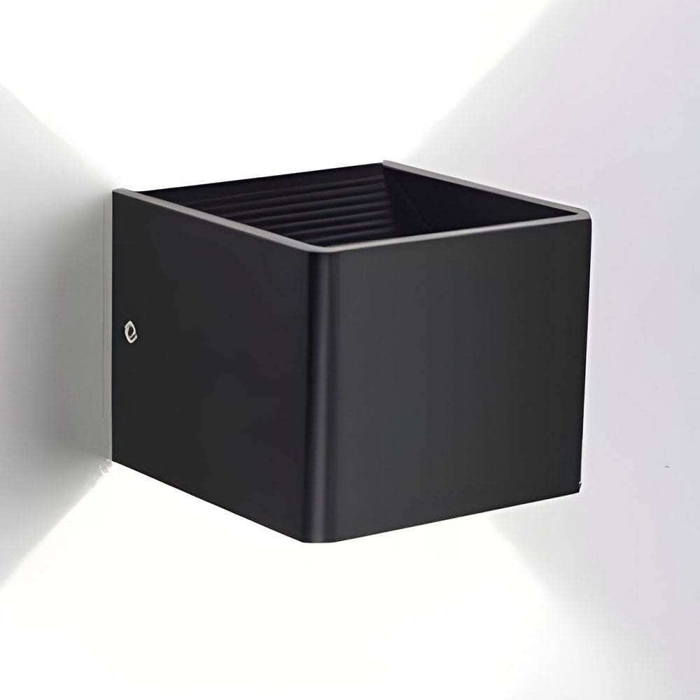 Moderne Cube wandlamp