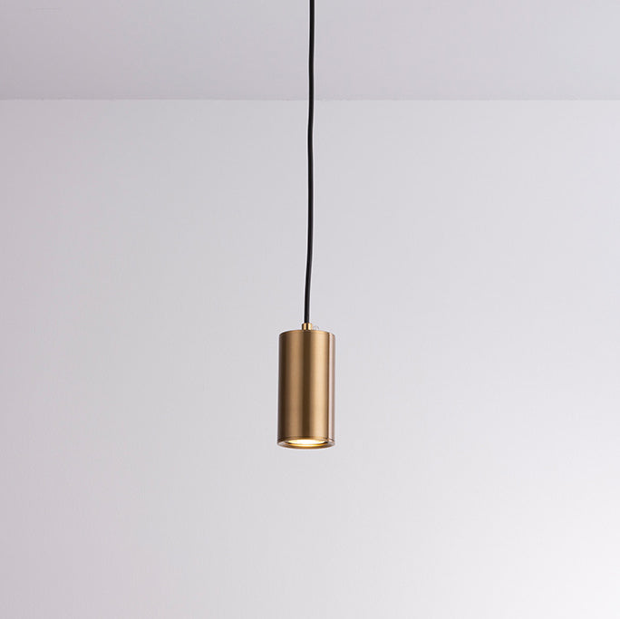 Minimalistyczna wisząca lampa kolumnowa w stylu nordyckim