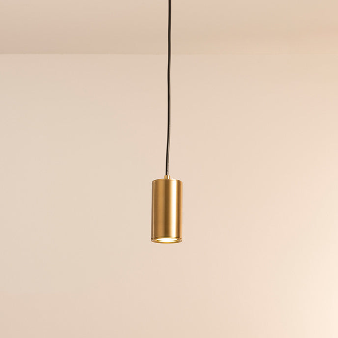 Minimalistyczna wisząca lampa kolumnowa w stylu nordyckim