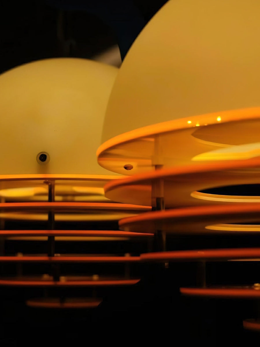 Minimalistyczna lampa wisząca Sunset Bauhaus