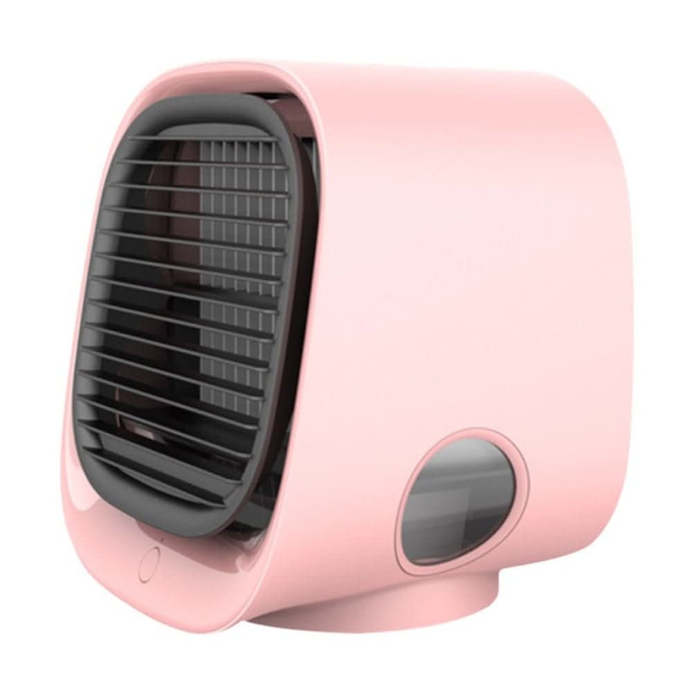 Mini klimatyzator 2-w-1 z nawilżaczem i lampką LED – zasilanie USB
