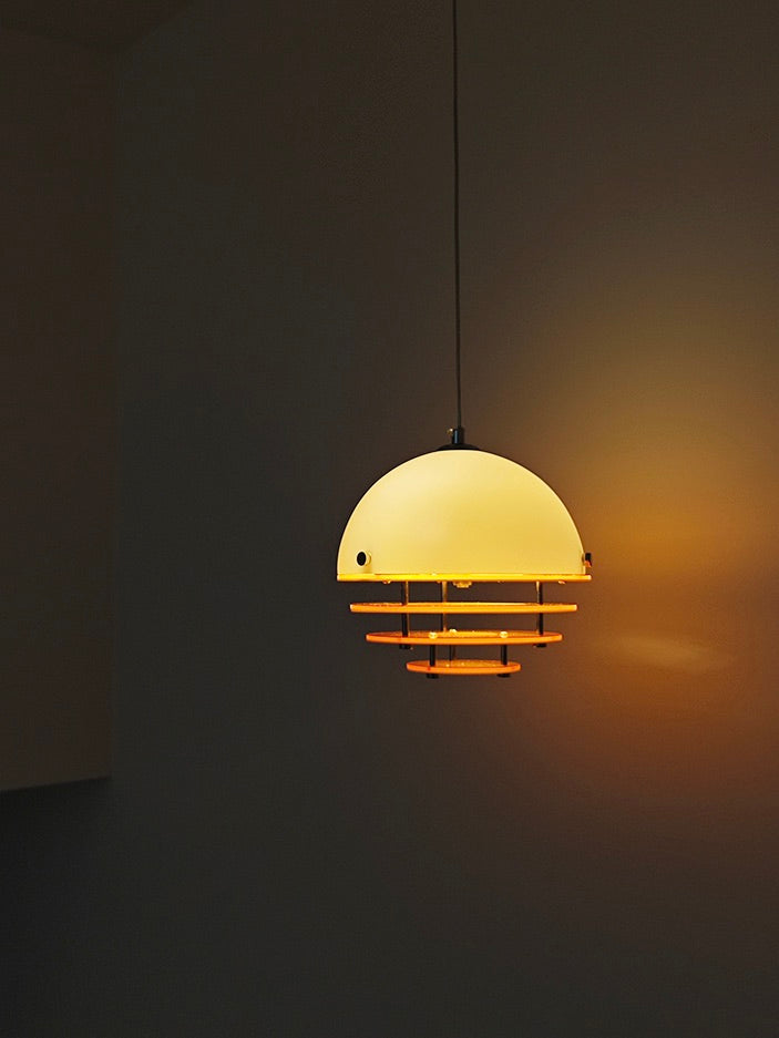 Minimalistyczna lampa wisząca Sunset Bauhaus