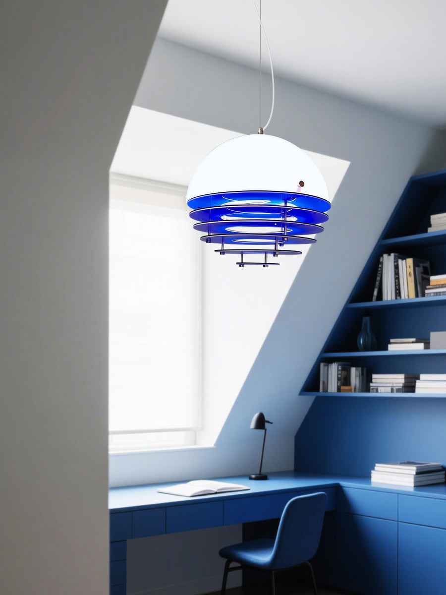 Minimalistyczna lampa wisząca Sunset Bauhaus