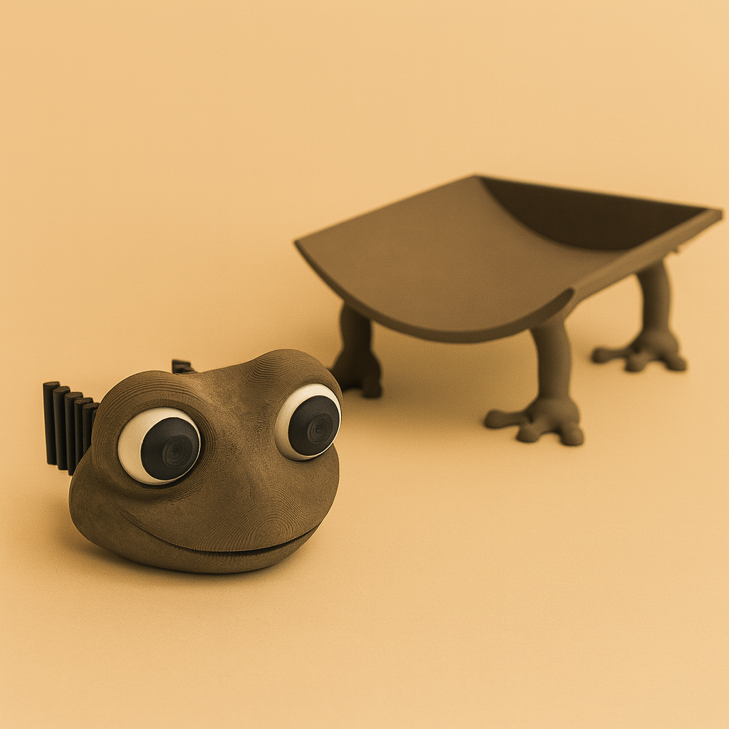 Animal-shaped toilet paper holder