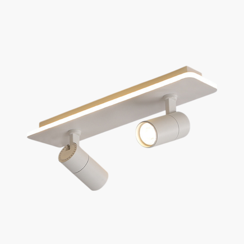 Nowoczesne wielopunktowe regulowane oświetlenie sufitowe