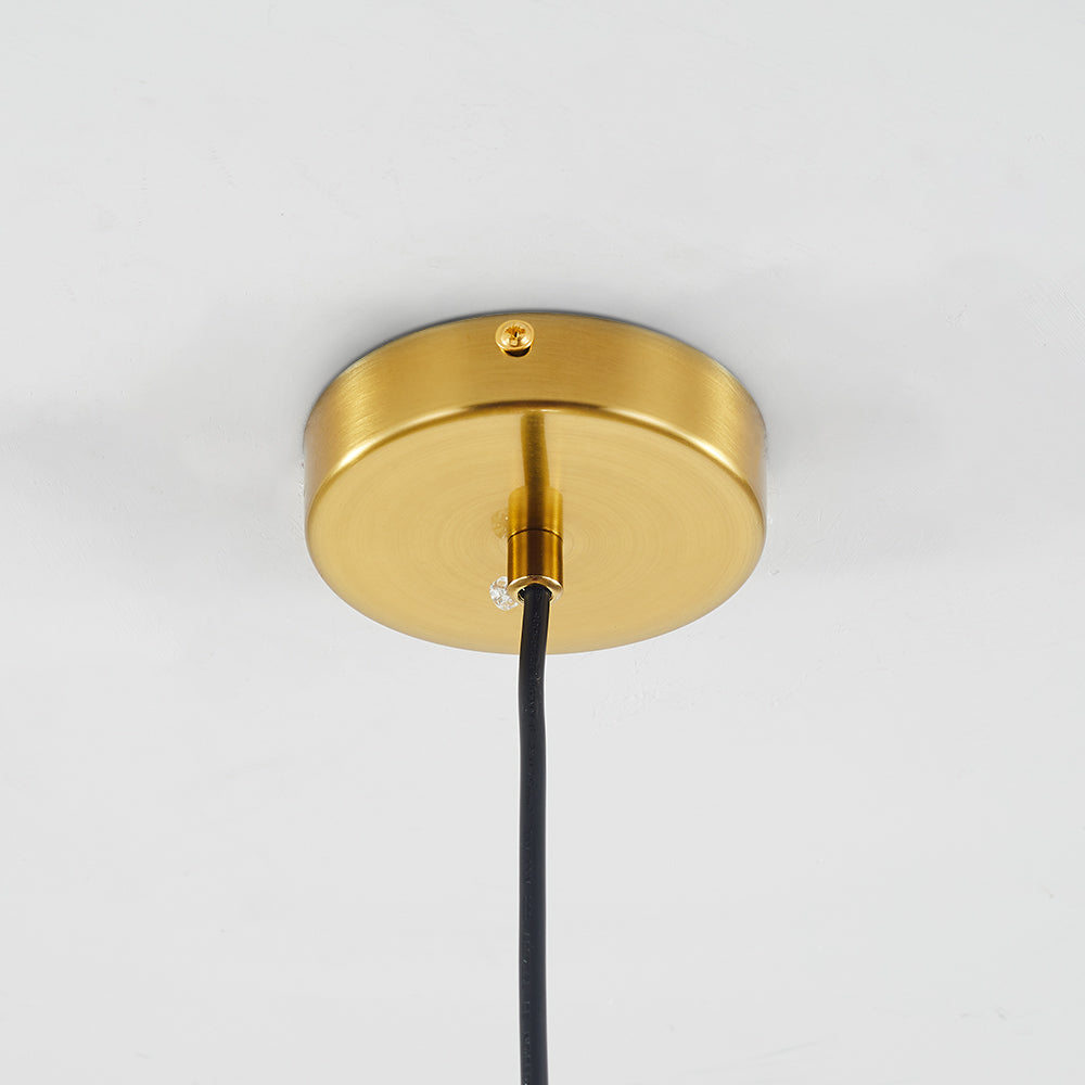 Elegancki Szklana lampa wisząca kula
