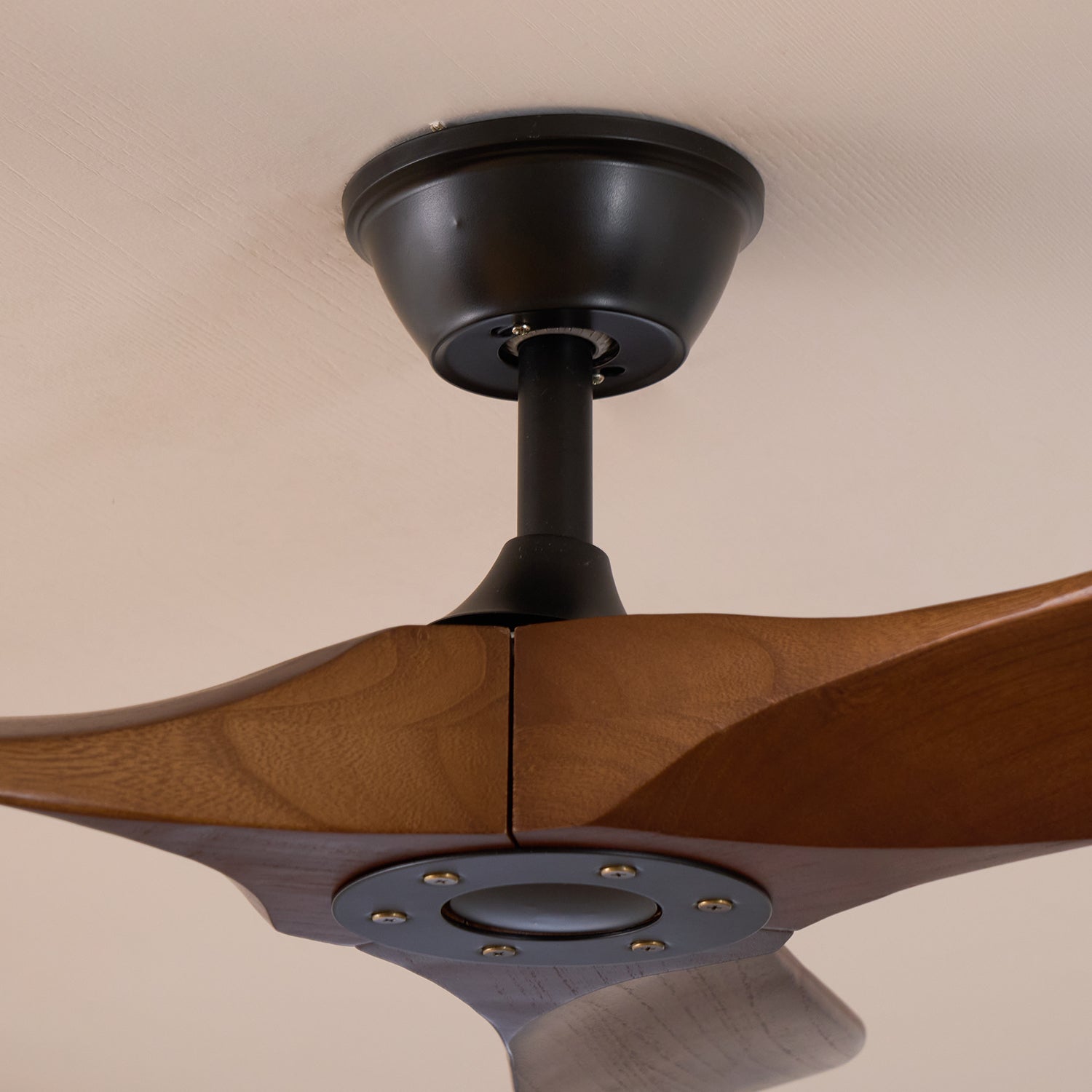Modern wooden ceiling fan