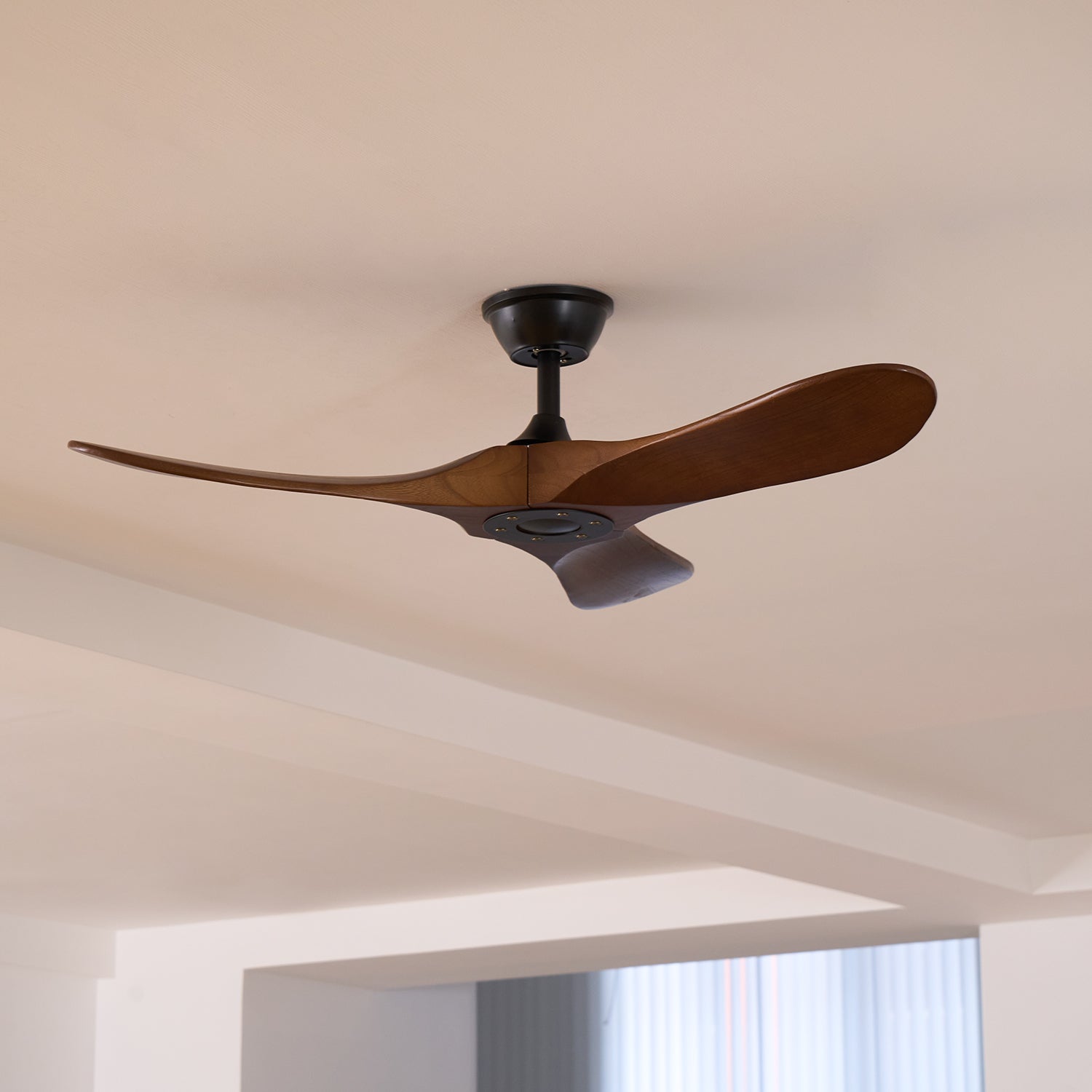 Modern wooden ceiling fan
