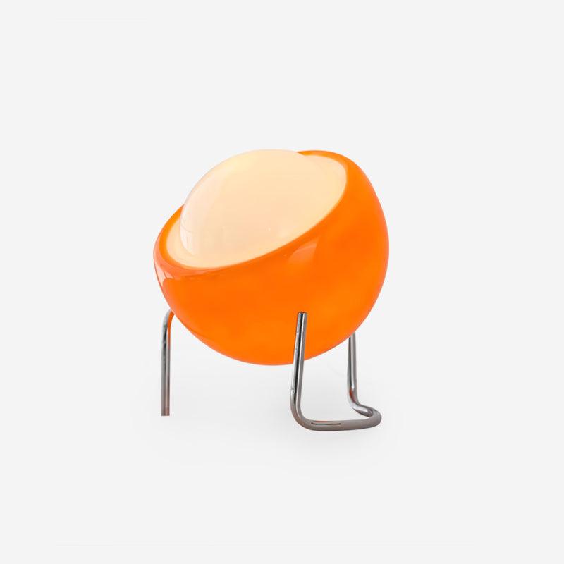Nowoczesna lampa stołowa Bauhaus ze szkła i metalu