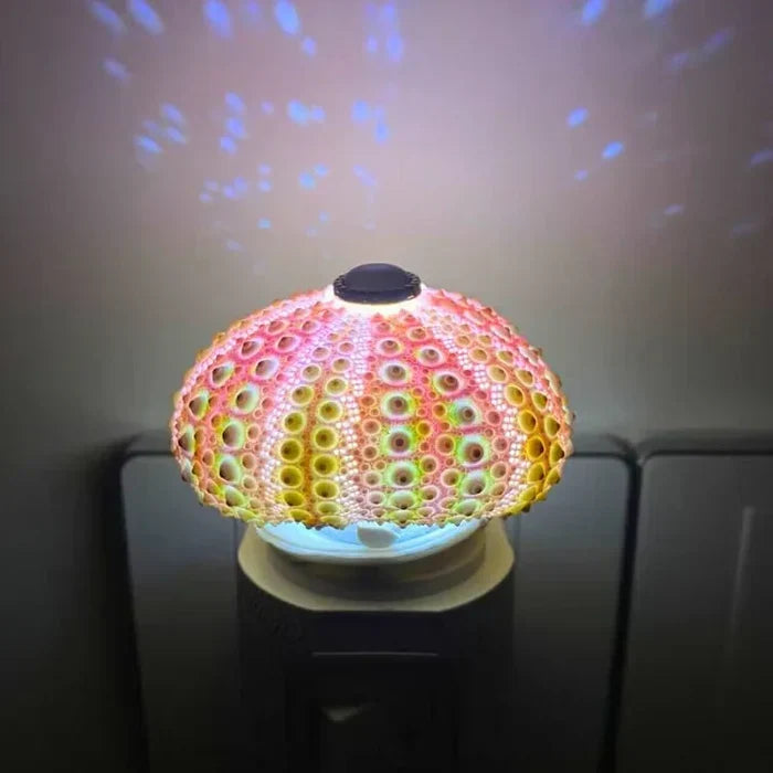 Bezprzewodowa Lampka Nocna w Kształcie Jeżowca na Baterie