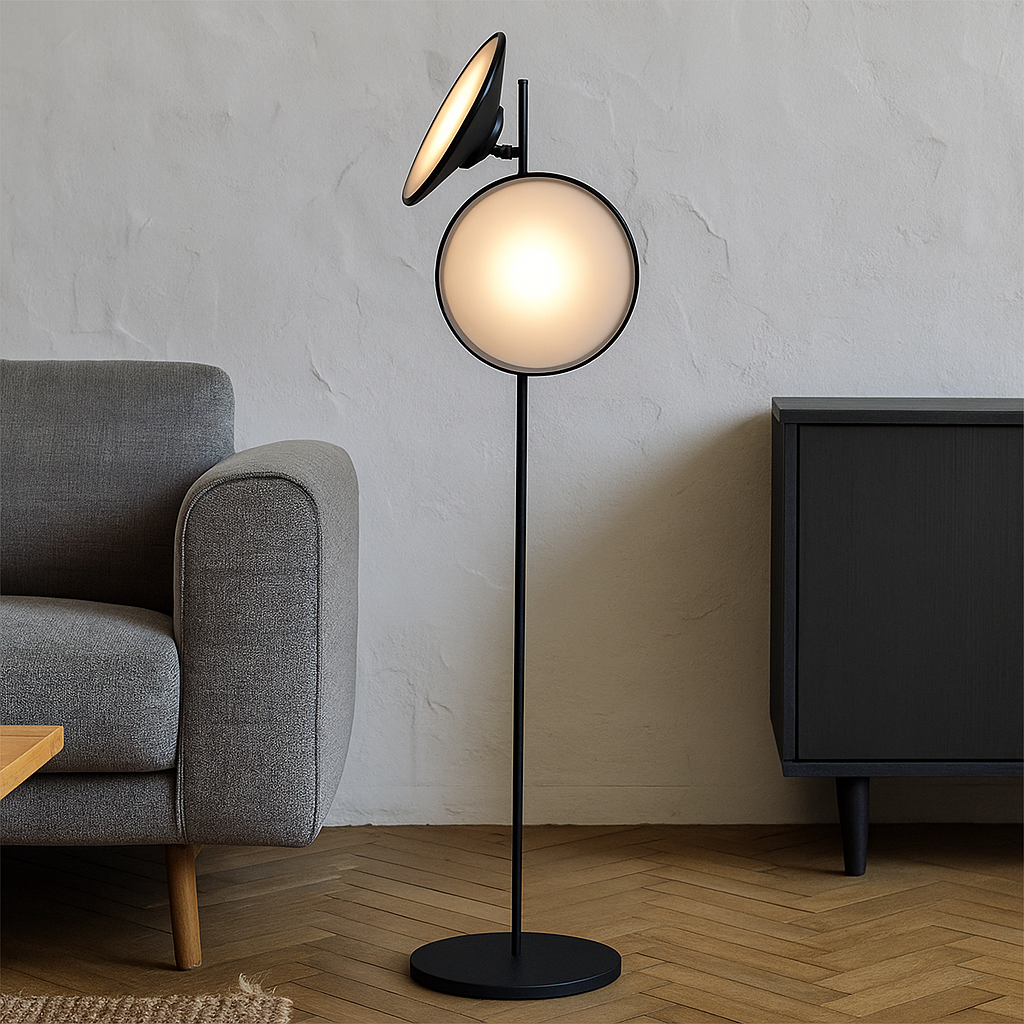 Minimalistyczna lampa podłogowa LED – nowoczesny design