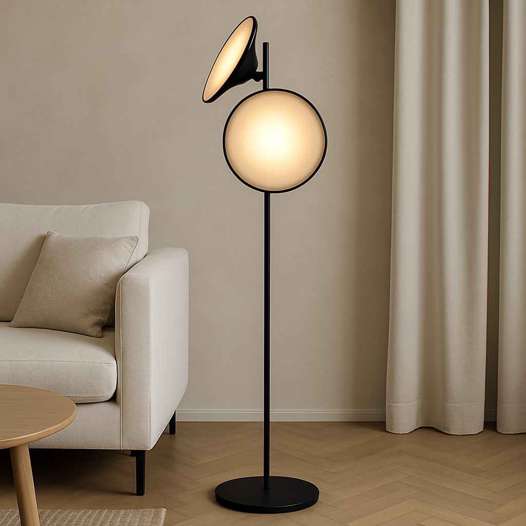 Minimalistyczna lampa podłogowa LED – nowoczesny design
