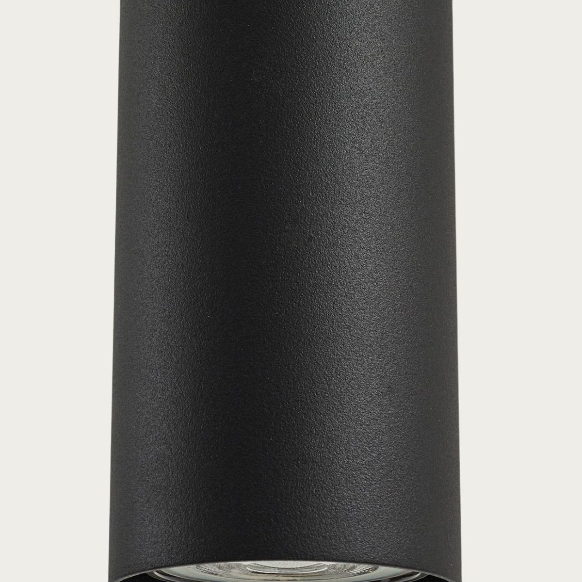 Czarna Cylindryczna Lampa Wisząca Sufitowa Loftowa