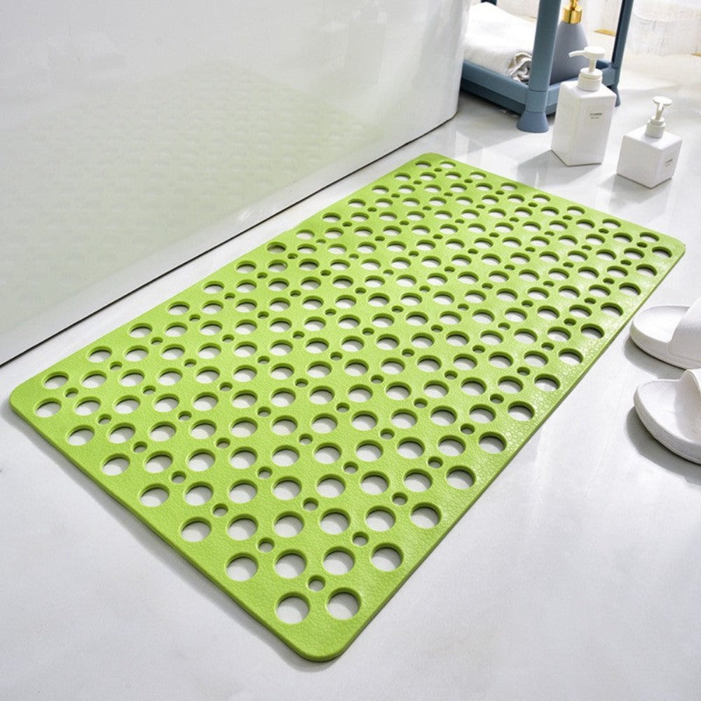 Non-slip shower mat with strong suction cups