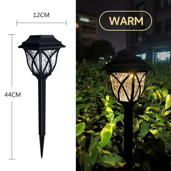 Lampy Solarne LED do Ogrodu Zestaw 4 Sztuk