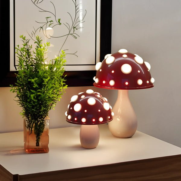 Ściemnialna lampa LED w kształcie grzybka
