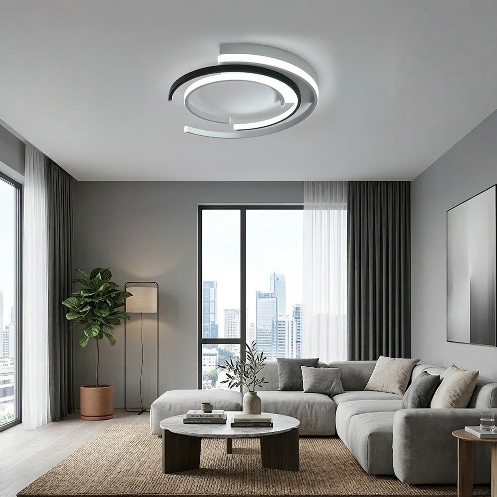 Modern Spiral LED Ceiling Light