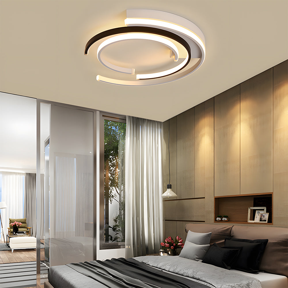 Modern Spiral LED Ceiling Light