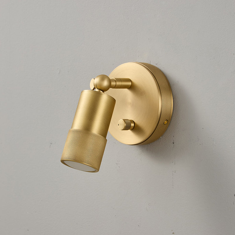 Modern Adjustable Wall Sconce with Integrated LED Lighting