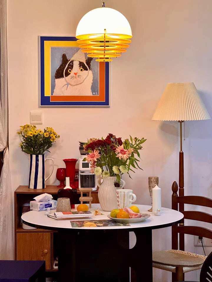 Minimalistyczna lampa wisząca Sunset Bauhaus