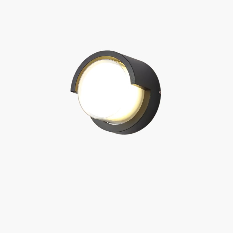 Zewnętrzna lampa ścienna LED z czujnikiem ruchu