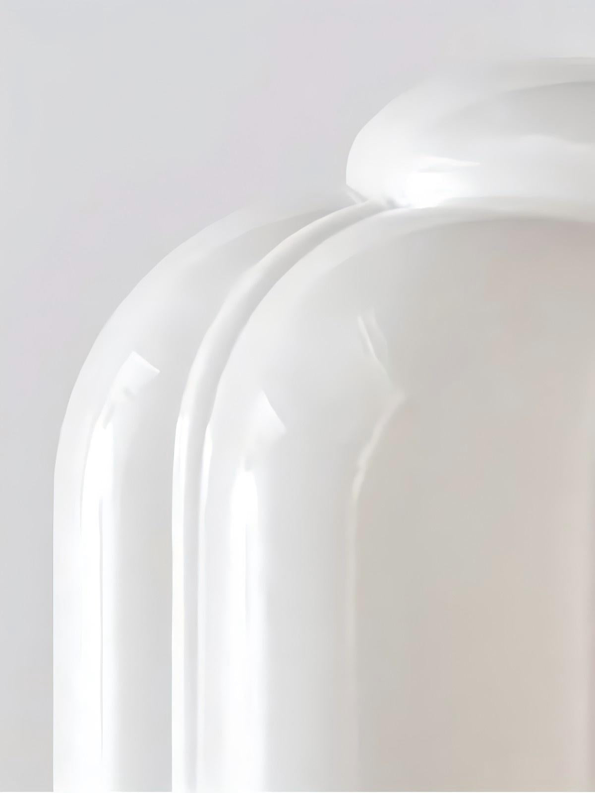 Klasyczna lampa wisząca w kształcie dyni szklana półpłaska