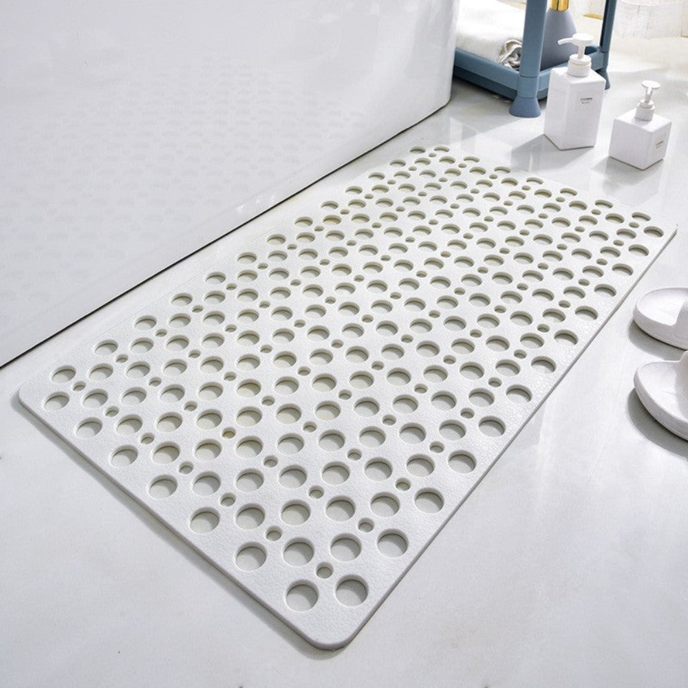 Non-slip shower mat with strong suction cups