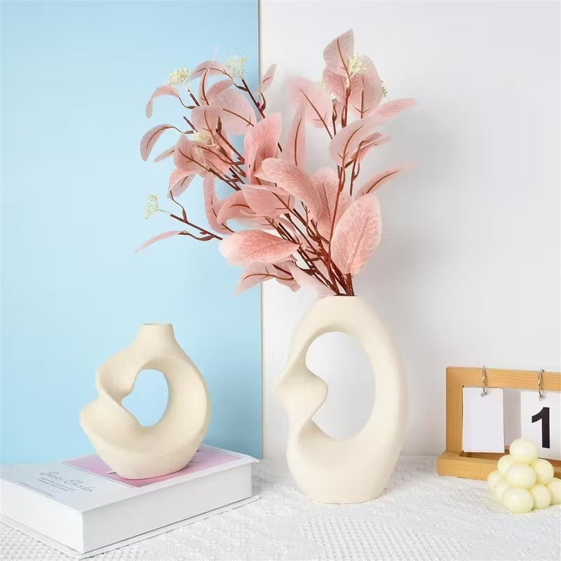 Zestaw Dwóch Wazonów Ceramicznych