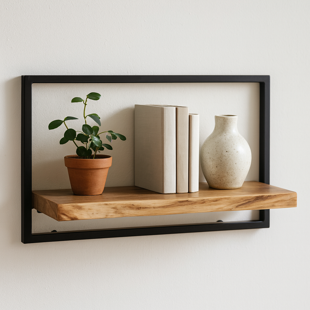 Zestaw Pięciu Półek Ściennych