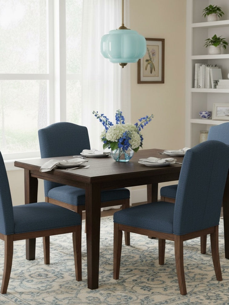 Klasyczna lampa wisząca w kształcie dyni szklana półpłaska