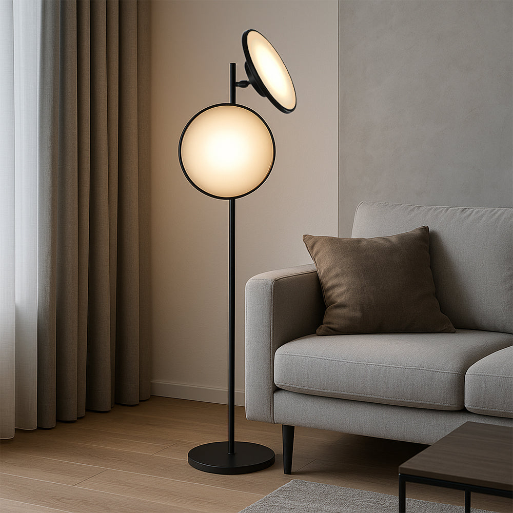 Minimalistyczna lampa podłogowa LED – nowoczesny design