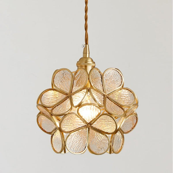 LED flower pendant lamp