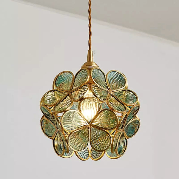 LED flower pendant lamp
