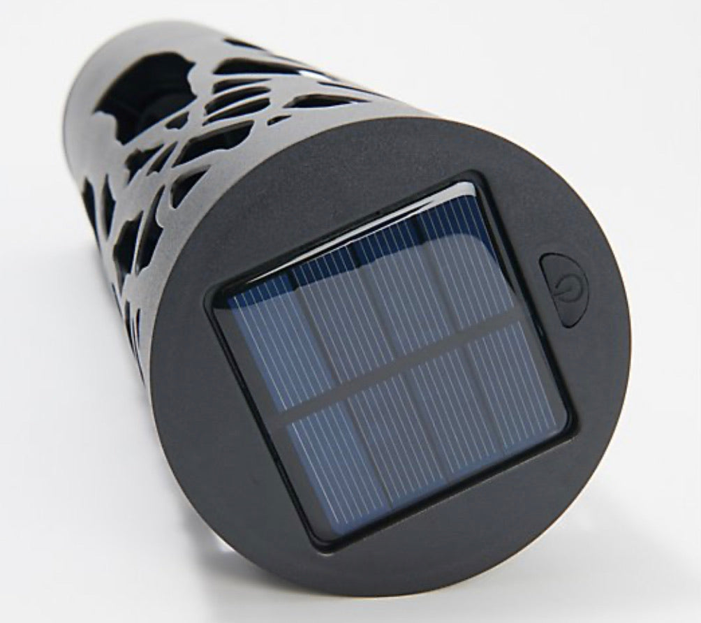 Zestaw dwóch solarnych lamp ogrodowych