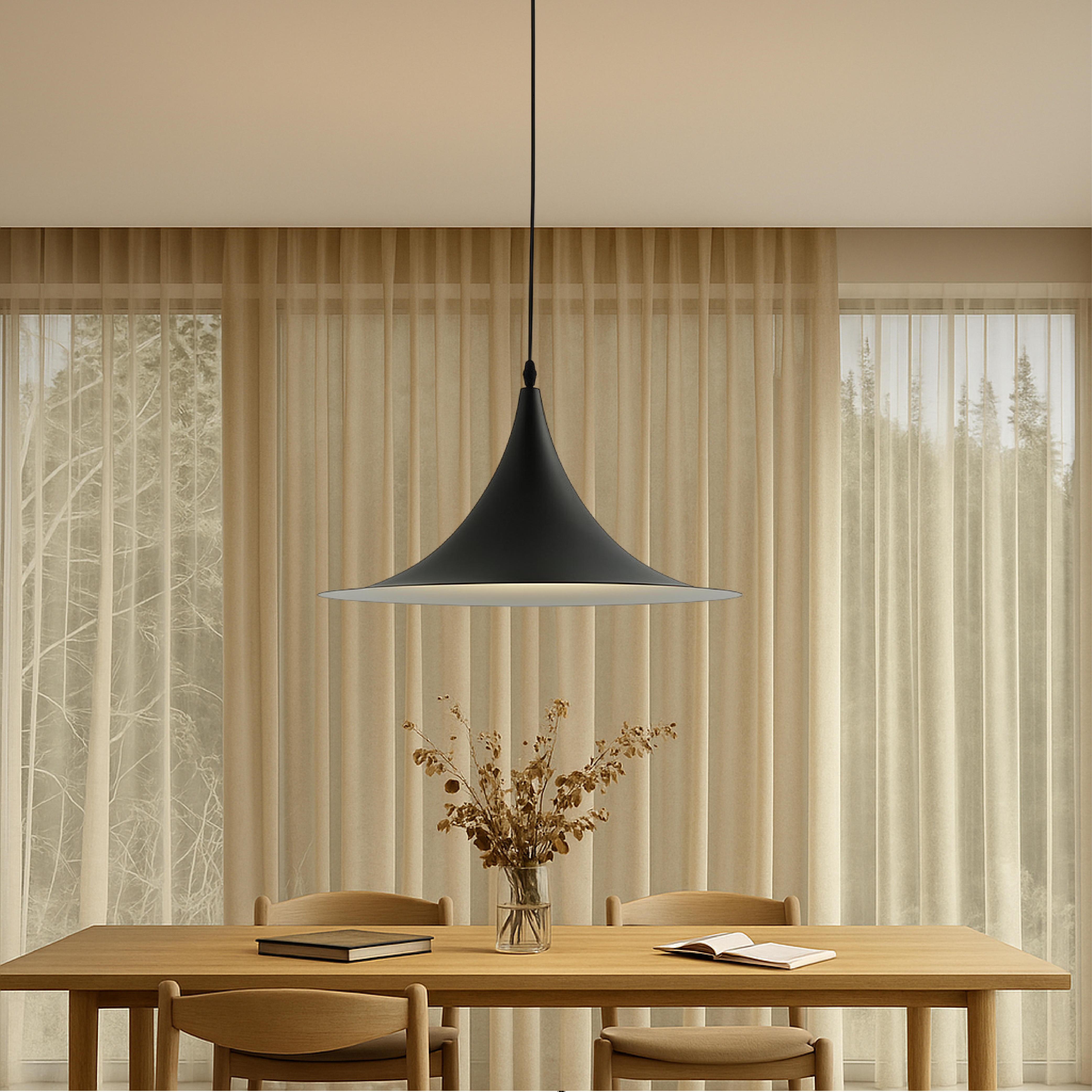 Lampa wisząca Saucer Nordic
