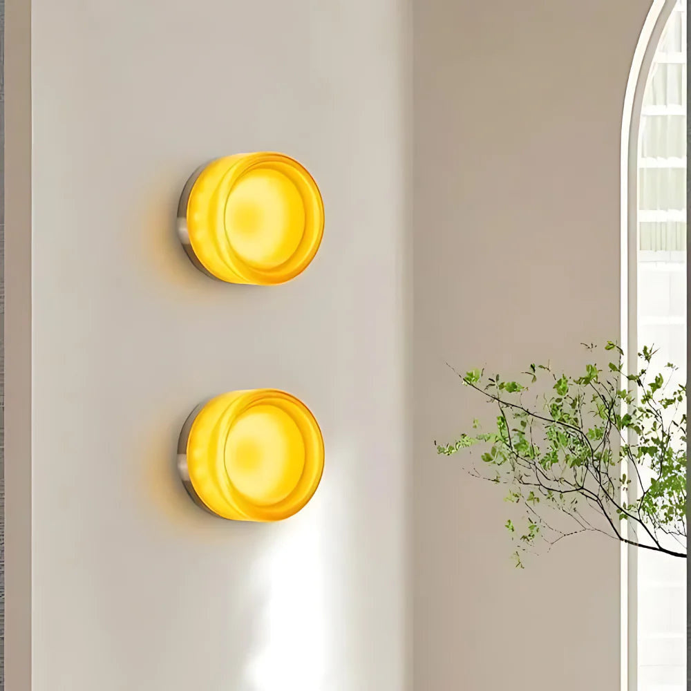 Minimalistyczna Lampa Ścienna Aluminiowa Amber 11