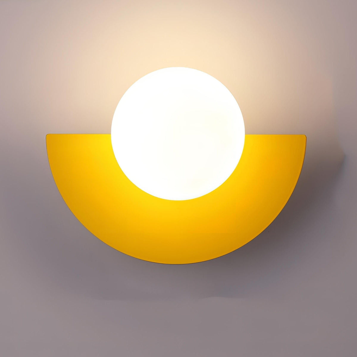 Nowoczesna Półokrągła Lampa Ścienna LED 15