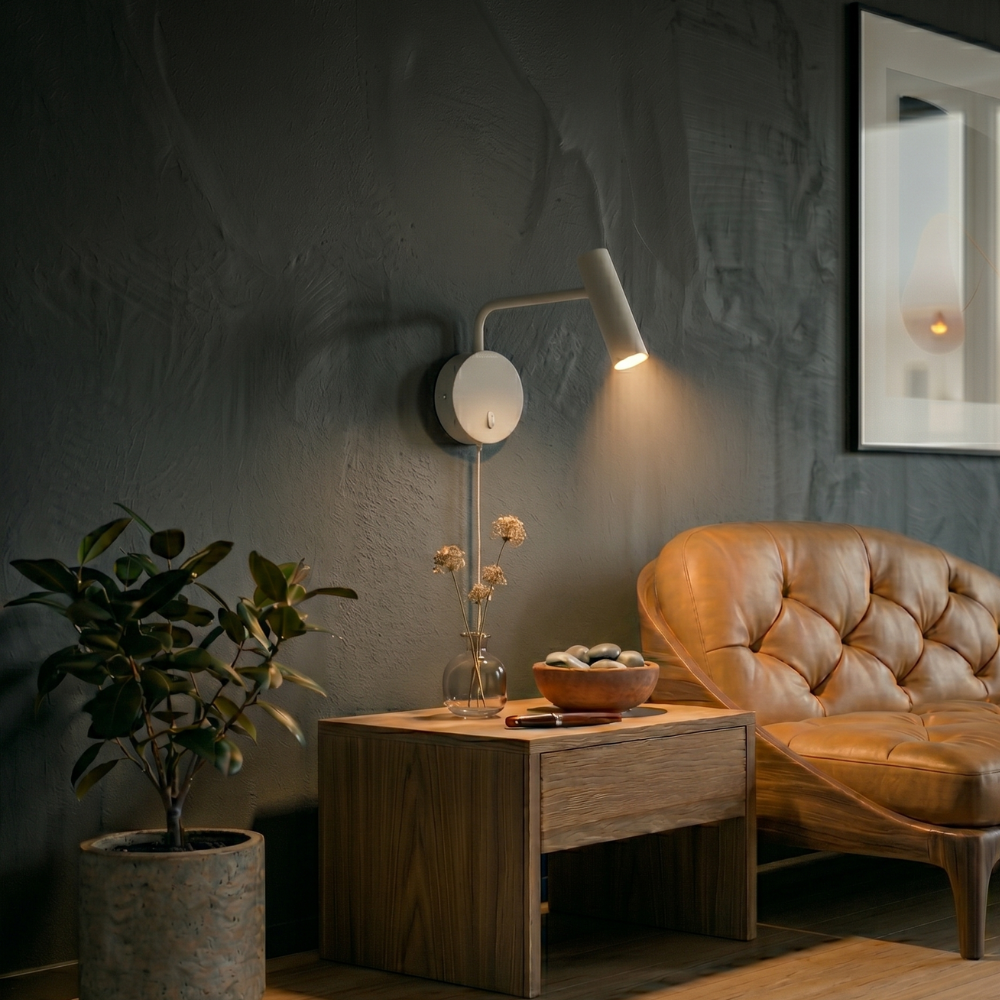 Nowoczesna lampa ścienna z regulowanym ramieniem LED 15
