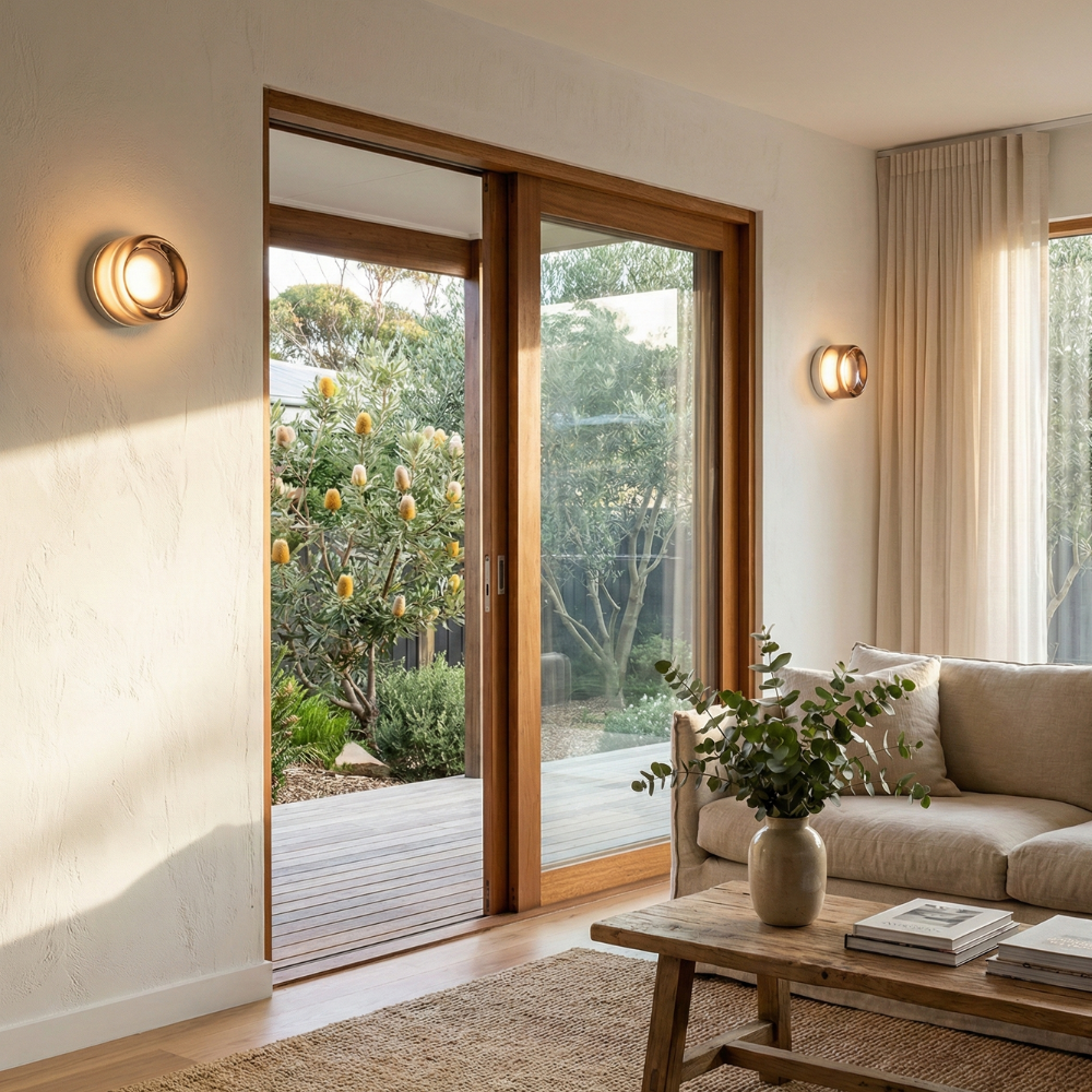 Minimalistyczna Lampa Ścienna Aluminiowa Amber 2