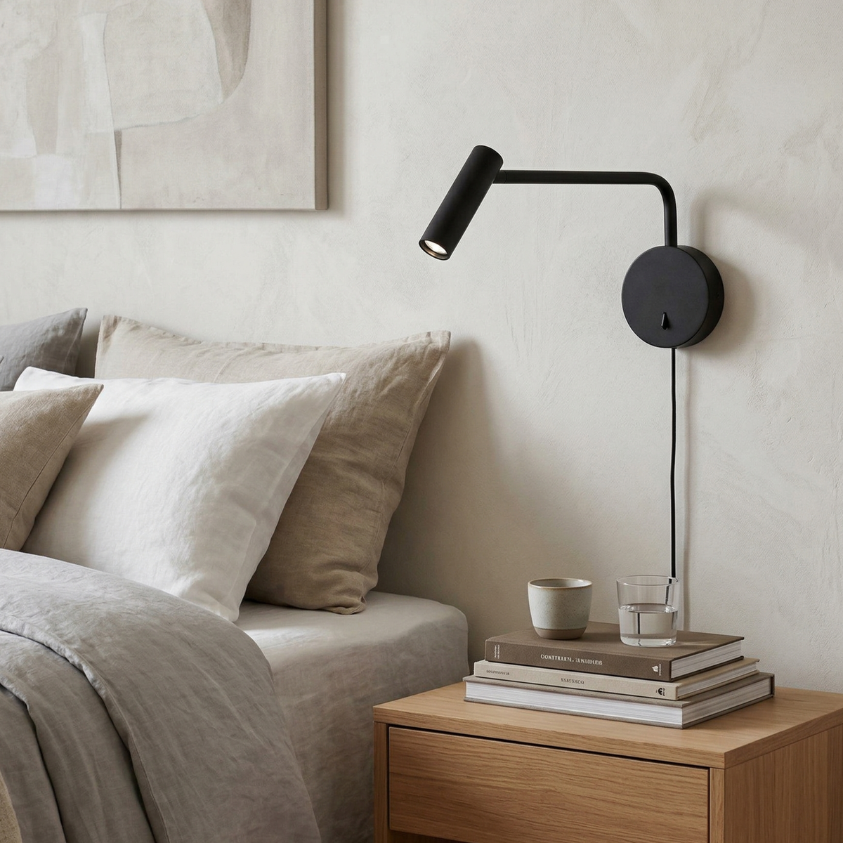 Nowoczesna lampa ścienna z regulowanym ramieniem LED 2