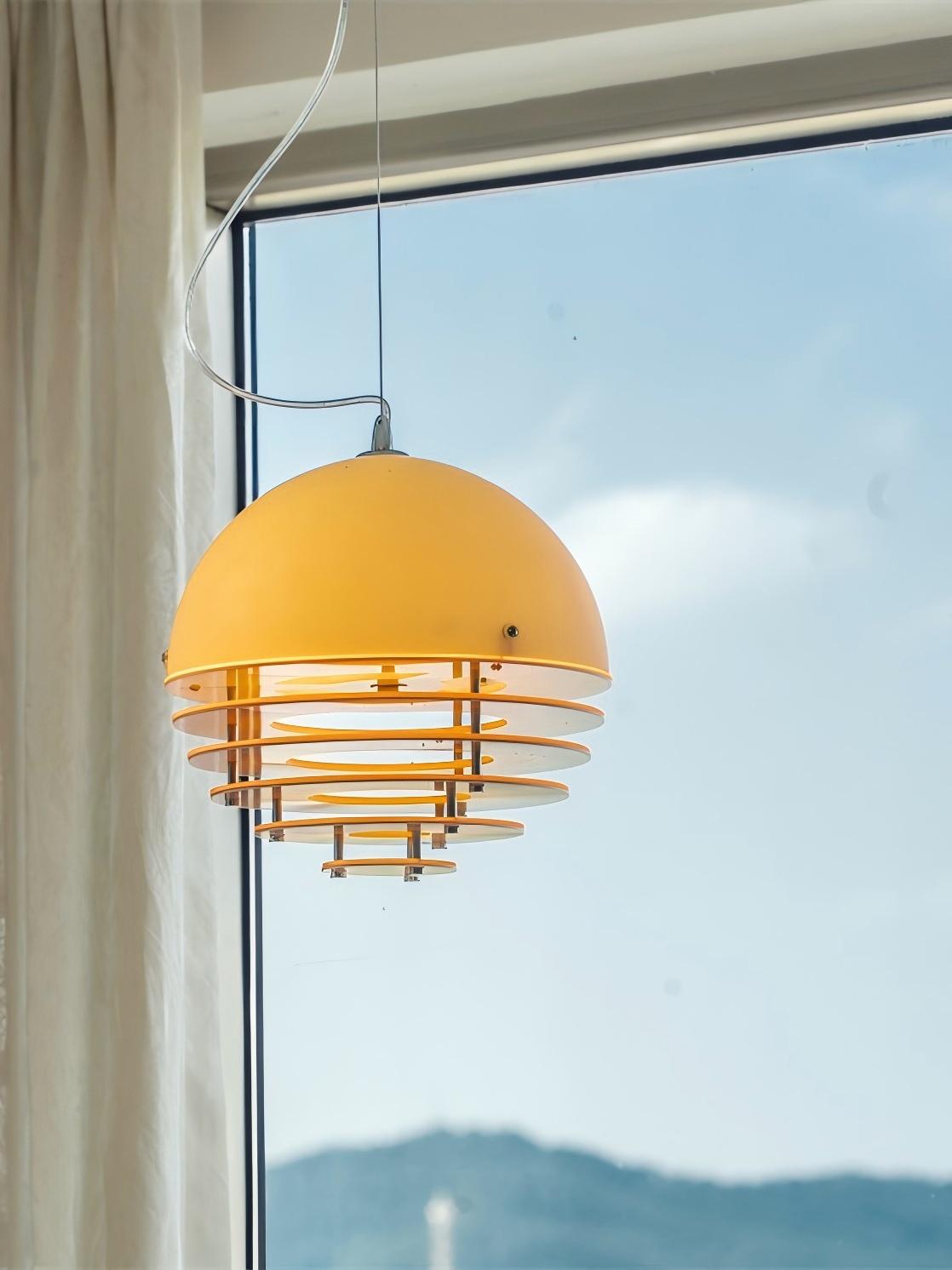 Minimalistyczna lampa wisząca Sunset Bauhaus