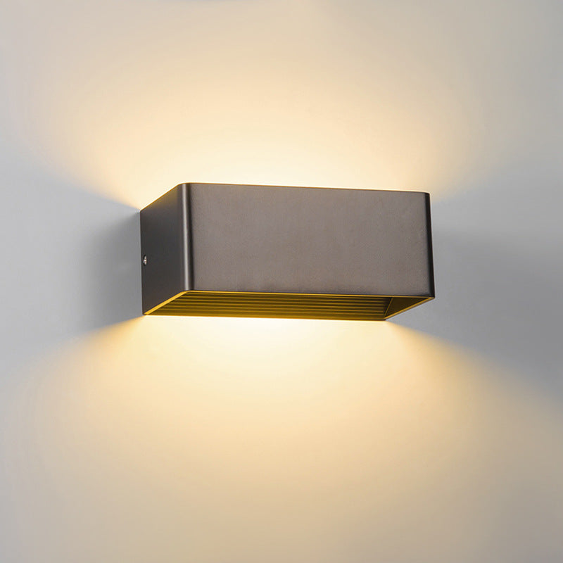 Moderne Cube wandlamp
