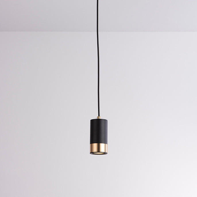 Minimalistyczna wisząca lampa kolumnowa w stylu nordyckim