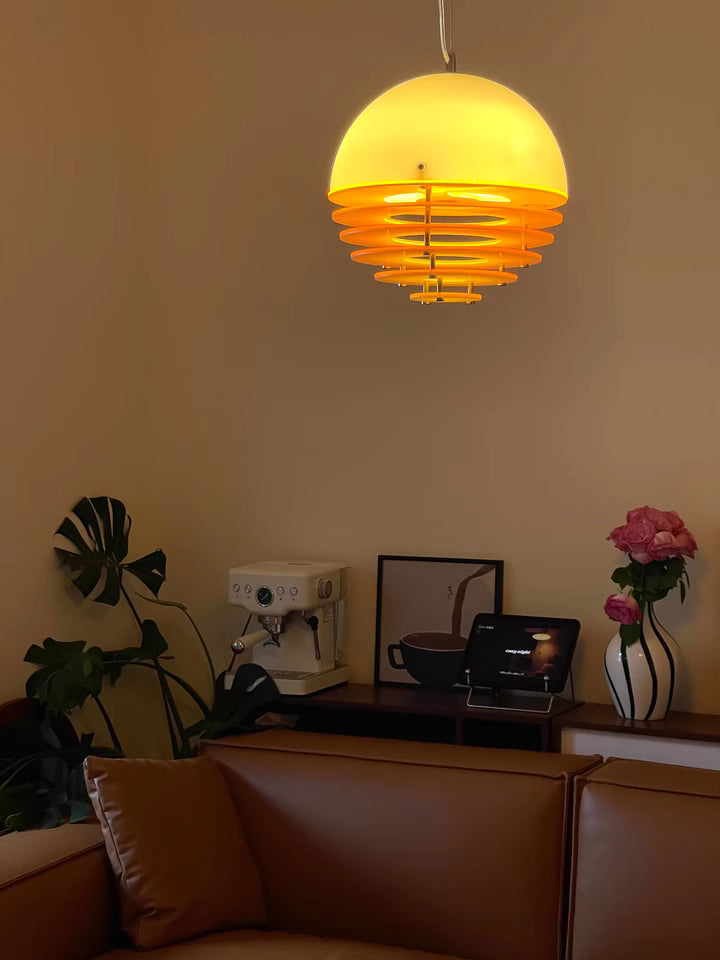 Minimalistyczna lampa wisząca Sunset Bauhaus