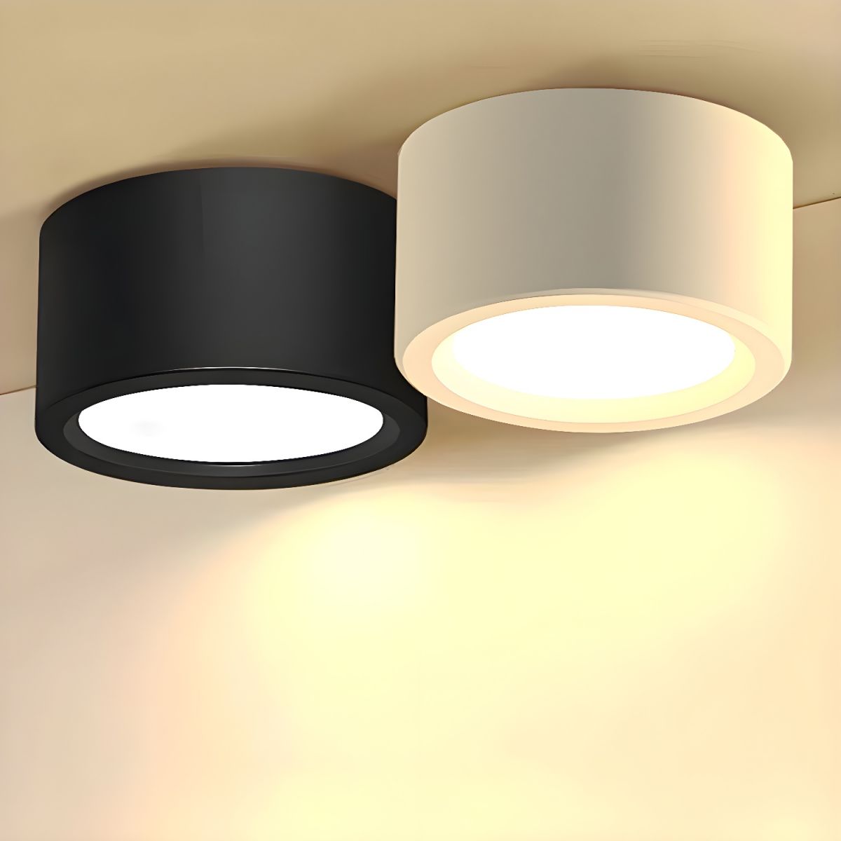 Moderne cilindervormige LED-plafondlamp