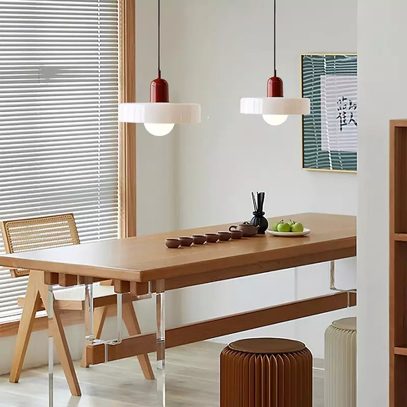 Colorful Modern-Style Glass Pendant Ceiling Light