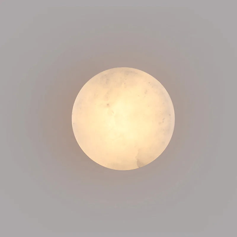 Minimalistyczny design Marmurowy kinkiet ścienny